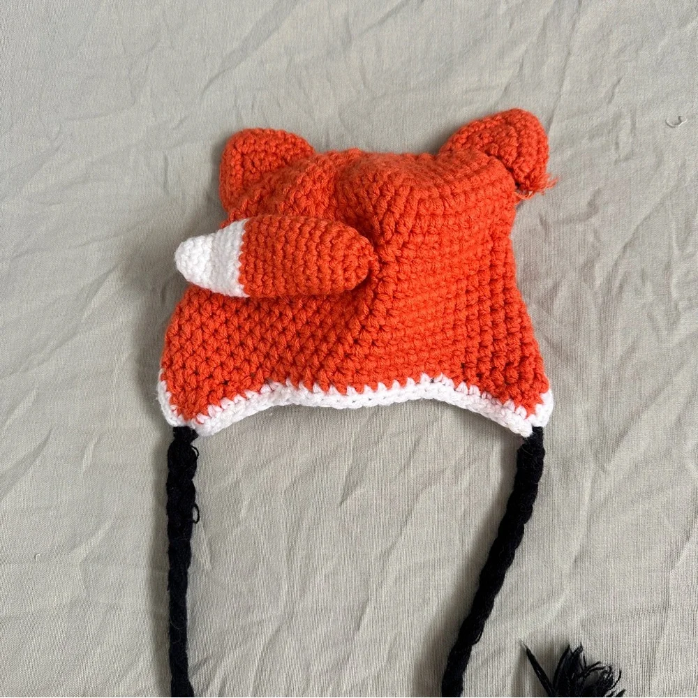 Handmade Cute Fox Knit Hat